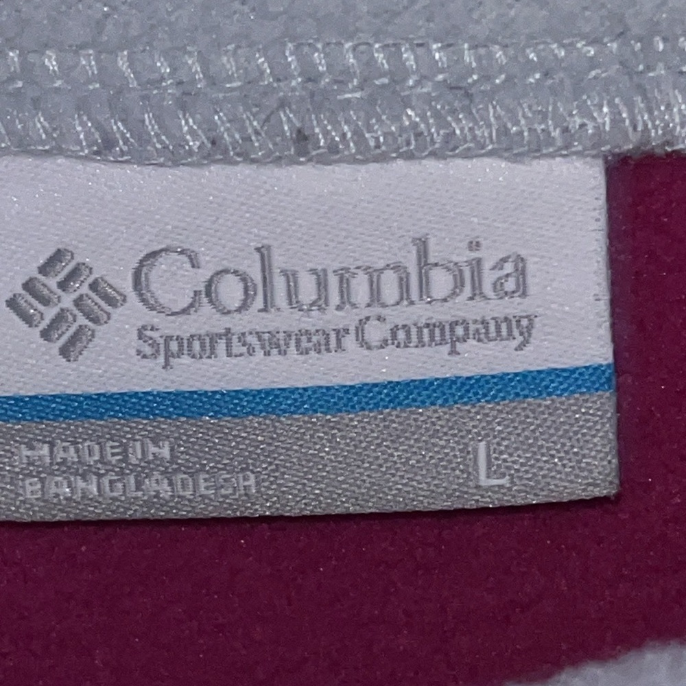Women’s Large COLUMBIA FLEECE JACKET - Picture 4 of 4